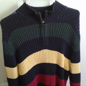 Rugby Sweater Polo Neck + Open neck, Lands End